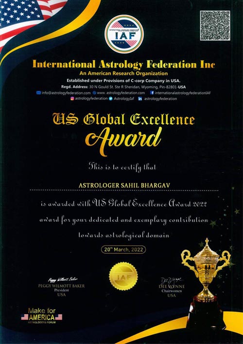 Astrologer Sahil Bhargav